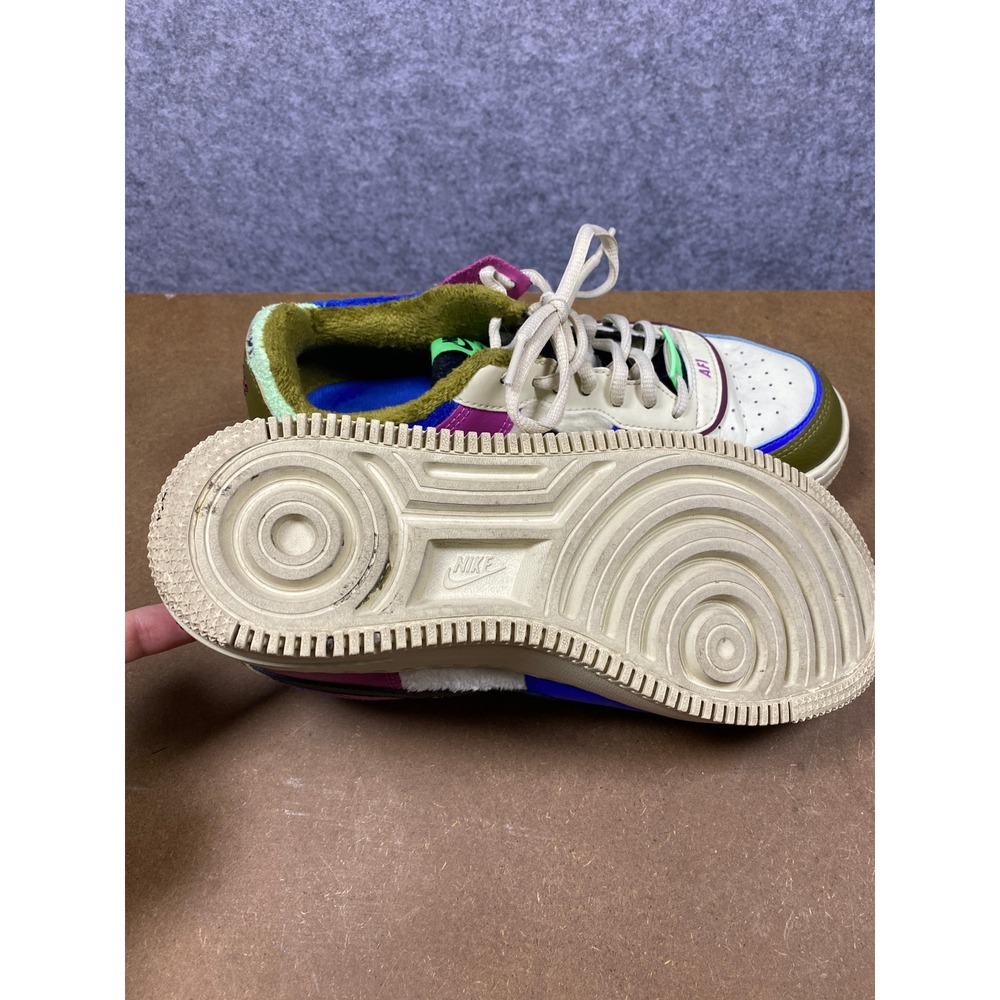 Nike Air Force 1 Shadow Wild Multi-Color Sneakers CT1985-500 Womens 8 - Picture 6 of 9